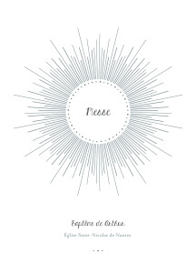 Couverture Livret de messe Lumière blanc Couverture Livret de messe Lumière blanc