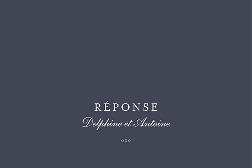 Carton réponse mariage Polka (dorure) encre Carton réponse mariage Polka (dorure) encre
