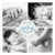 Faire-part de naissance Logo 4 photos bleu Faire-part de naissance Logo 4 photos bleu