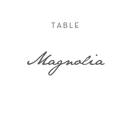 Marque-table mariage Élégant coeur (dorure) blanc - Recto Marque-table mariage Élégant coeur (dorure) blanc - Recto