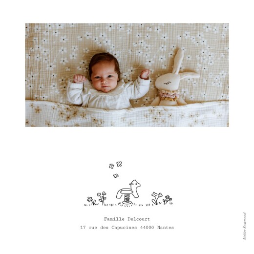 Faire-part de naissance Promesse au jardin blanc - Page 4 Faire-part de naissance Promesse au jardin blanc - Page 4