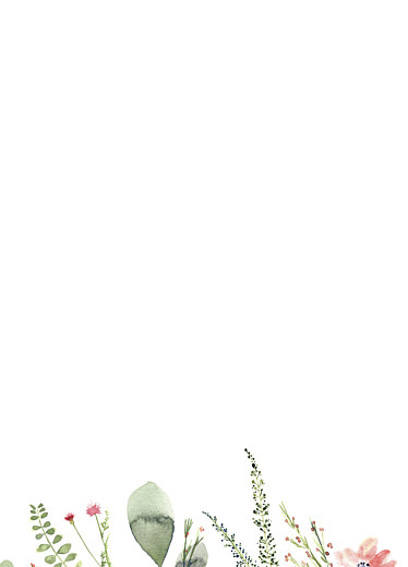 Couverture livret de messe mariage Fleurs aquarelle crème - Page 3