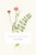 Carton réponse mariage Fleurs aquarelle portrait crème - Page 1