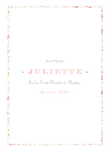 Couverture Livret de messe Félicité rose Couverture Livret de messe Félicité rose