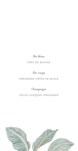 Menu de mariage Equateur menu bleu - Page 2 Menu de mariage Equateur menu bleu - Page 2