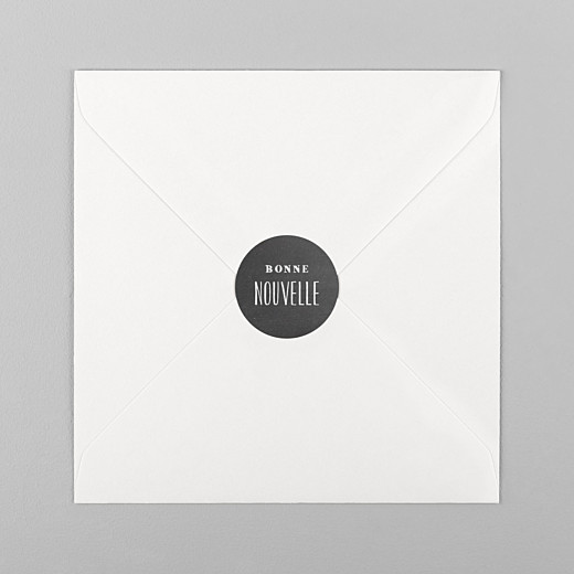 Stickers Naissance Ardoise noir - Vue 1 Stickers Naissance Ardoise noir - Vue 1