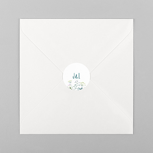 Stickers mariage Bouquet sauvage rose - Vue 1 Stickers mariage Bouquet sauvage rose - Vue 1