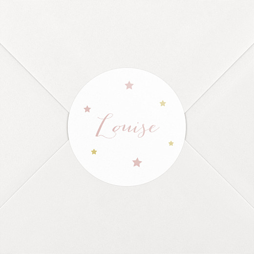 Stickers Naissance Lovely family rose - Vue 2 Stickers Naissance Lovely family rose - Vue 2