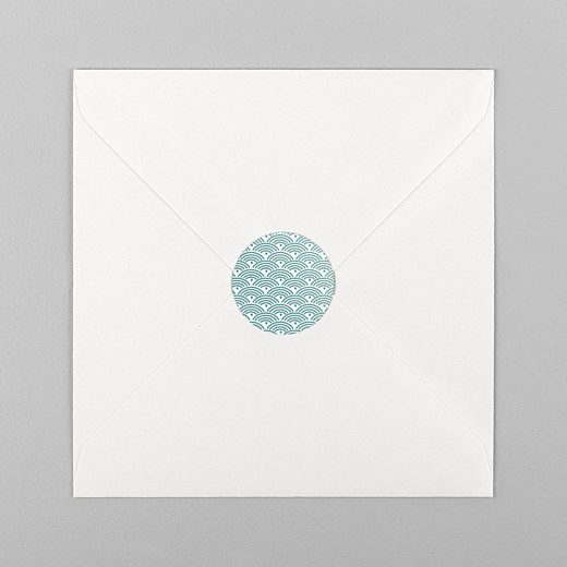 Stickers Naissance Pattern vert - Vue 1 Stickers Naissance Pattern vert - Vue 1