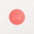 Stickers Naissance Son prénom corail - Vue 2 Stickers Naissance Son prénom corail - Vue 2