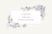 Carton d'invitation mariage Esquisse fleurie blanc - Page 1 Carton d'invitation mariage Esquisse fleurie blanc - Page 1