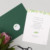 Stickers mariage Canopée vert - Gamme Stickers mariage Canopée vert - Gamme