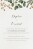 Carton d'invitation mariage Daphné portrait hiver - Page 1 Carton d'invitation mariage Daphné portrait hiver - Page 1
