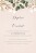 Carton d'invitation mariage Daphné portrait printemps - Page 1 Carton d'invitation mariage Daphné portrait printemps - Page 1