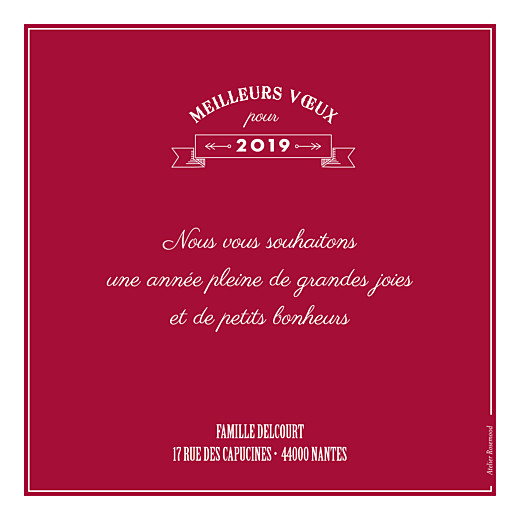 Carte de voeux Hipster 4 photos rv rouge - Page 2 Carte de voeux Hipster 4 photos rv rouge - Page 2