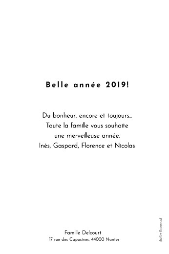 Carte de voeux Love more (dorure) blanc - Page 2 Carte de voeux Love more (dorure) blanc - Page 2