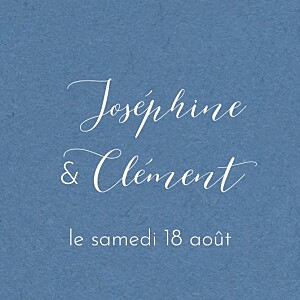 Etiquette de mariage classique belle saison bleu Etiquette de mariage classique belle saison bleu