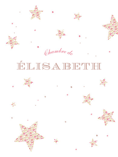 Affiche Liberty étoiles rose - Page 1 Affiche Liberty étoiles rose - Page 1