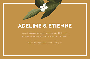Carton d'invitation mariage original bahia bleu Carton d'invitation mariage original bahia bleu