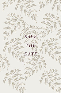 Save the date beige joli sous-bois beige Save the date beige joli sous-bois beige