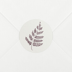 Stickers pour enveloppes mariage Joli sous-bois beige Stickers pour enveloppes mariage Joli sous-bois beige