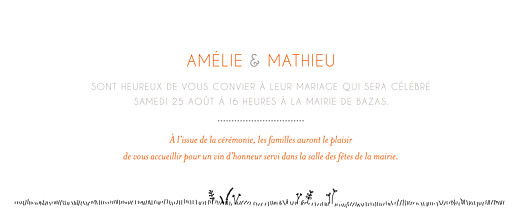 Faire-part de mariage Promesse champêtre blanc - Page 3 Faire-part de mariage Promesse champêtre blanc - Page 3