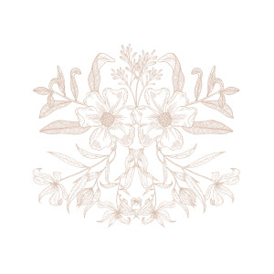 Carton d'invitation mariage Psyché rose Carton d'invitation mariage Psyché rose