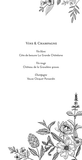 Menu de mariage Pysché (4 pages) Vert - Page 2 Menu de mariage Pysché (4 pages) Vert - Page 2