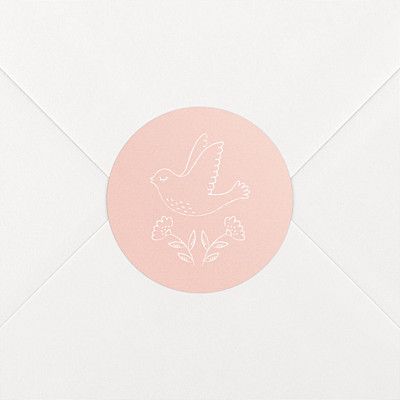 Stickers naissance l'envolée rose Stickers naissance l'envolée rose