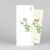 Faire-part de naissance Mélopée (marque-page) blanc - Vue 1 Faire-part de naissance Mélopée (marque-page) blanc - Vue 1