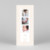 Faire-part de naissance Liberty baies (marque-page) orange - Vue 2 Faire-part de naissance Liberty baies (marque-page) orange - Vue 2