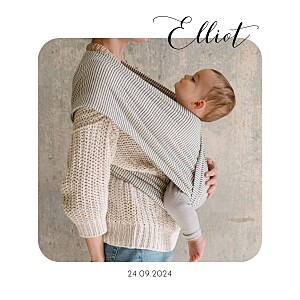 Faire-part de naissance fille tendre innocence blanc Faire-part de naissance fille tendre innocence blanc