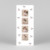 Faire-part de naissance Bisou by mathilde cabanas (marque-page) rouge - Vue 3 Faire-part de naissance Bisou by mathilde cabanas (marque-page) rouge - Vue 3