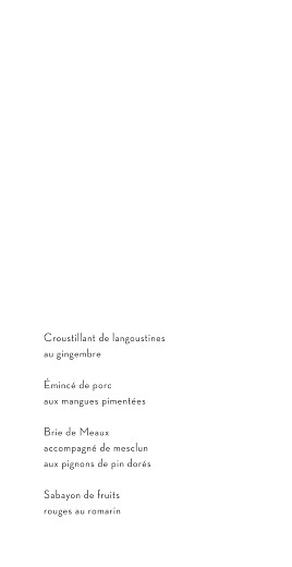Menu de mariage Aquarelle (4 pages) ocre - Page 3 Menu de mariage Aquarelle (4 pages) ocre - Page 3