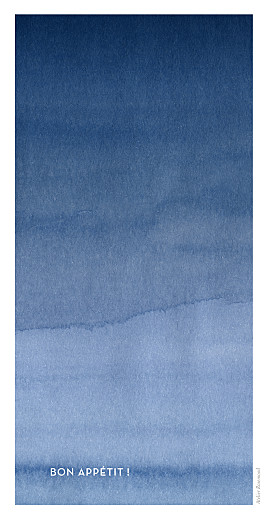 Menu de mariage Aquarelle (4 pages) bleu orage - Page 4 Menu de mariage Aquarelle (4 pages) bleu orage - Page 4