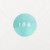 Stickers mariage Aquarelle bleu - Vue 2 Stickers mariage Aquarelle bleu - Vue 2
