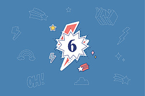 Carte d'anniversaire bleu super-héros bleu Carte d'anniversaire bleu super-héros bleu