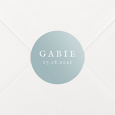 Stickers naissance catelle bleu Stickers naissance catelle bleu