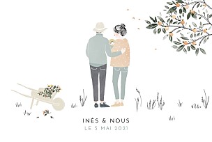 Faire-part de naissance original summer family (1 enfant) 1 Faire-part de naissance original summer family (1 enfant) 1