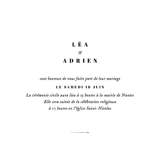 Faire-part de mariage Herbier (4 pages) blanc - Page 3 Faire-part de mariage Herbier (4 pages) blanc - Page 3