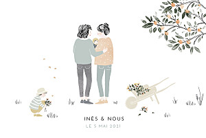 Faire-part de naissance fleur summer family (mamans) 1 Faire-part de naissance fleur summer family (mamans) 1