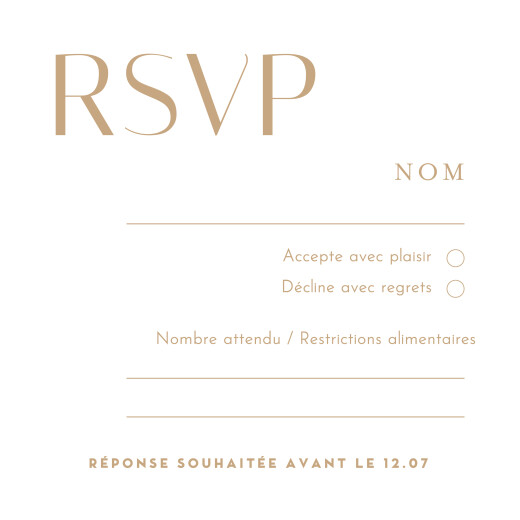 Carton réponse mariage Capitale bleu Carton réponse mariage Capitale bleu