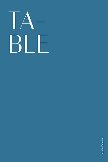 Marque-table mariage Capitale bleu - Verso Marque-table mariage Capitale bleu - Verso