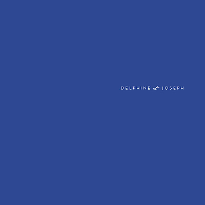 Faire-part de mariage Manuscrit bleu finition Faire-part de mariage Manuscrit bleu finition