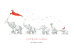 Carte de voeux Le noël des 5 éléphants blanc - Page 1