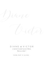 Save the Date Calligraphie vert de gris Save the Date Calligraphie vert de gris