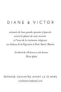 Carton d'invitation mariage gris calligraphie vert de gris Carton d'invitation mariage gris calligraphie vert de gris