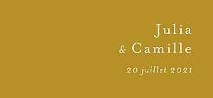 Etiquette de mariage beige songe atlantique épillet Etiquette de mariage beige songe atlantique épillet