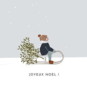 Carte de voeux blanc winter snow 2 Carte de voeux blanc winter snow 2