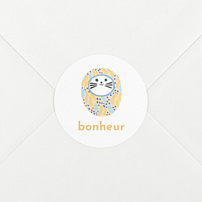 Stickers naissance les grigris dodo toucan jaune Stickers naissance les grigris dodo toucan jaune